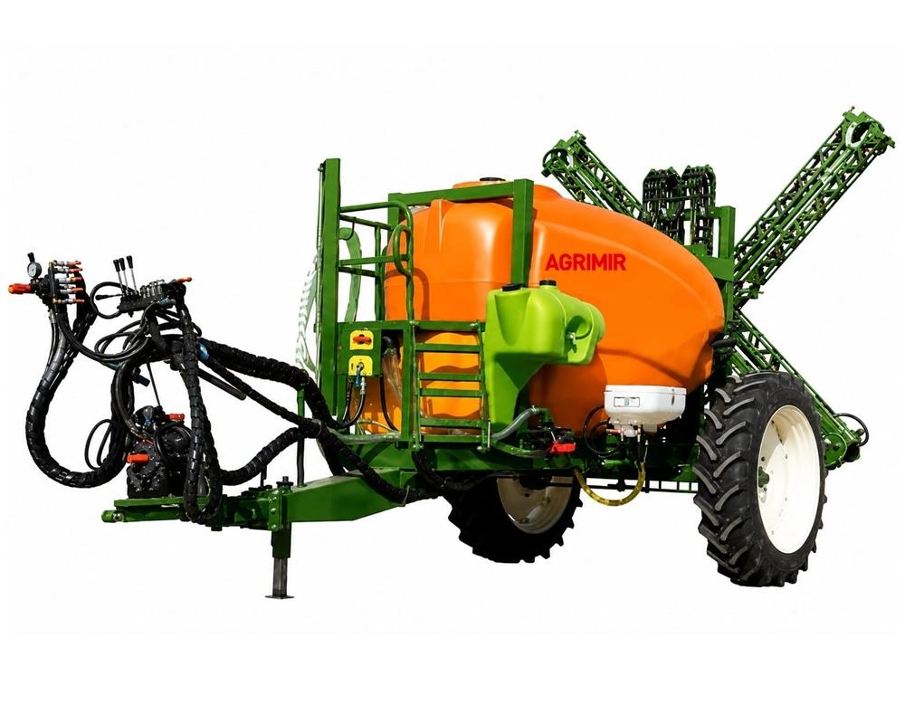High Wheel Trailed Field Sprayer Automatic Folding Heavy Type